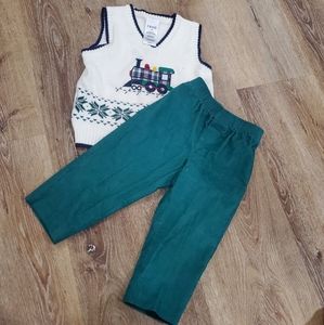 Christmas outfit boys 2T